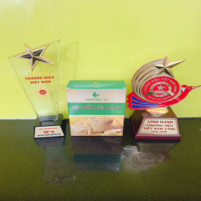 Thương hiệu Thảo mộc 37 được vinh danh là thương hiệu Việt Nam vàng Năm 2018